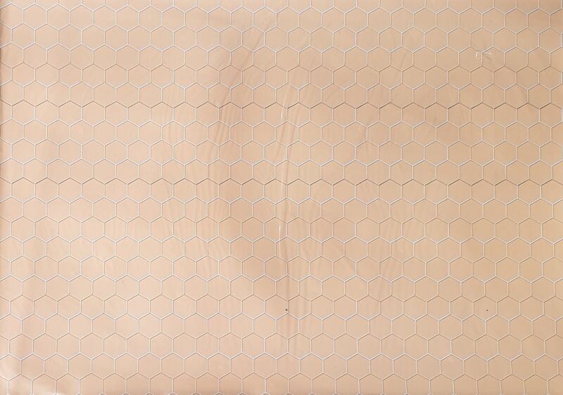 Terracotta tile wallpaper