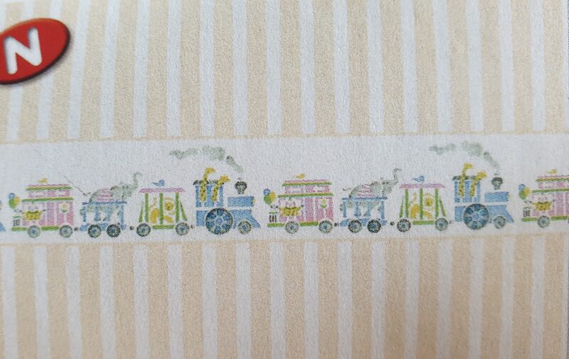 Trains - yellow wallpaper - Image 2