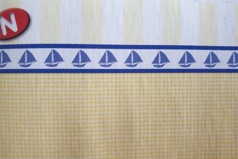 Sail boat - yellow wallpaper - Image 2