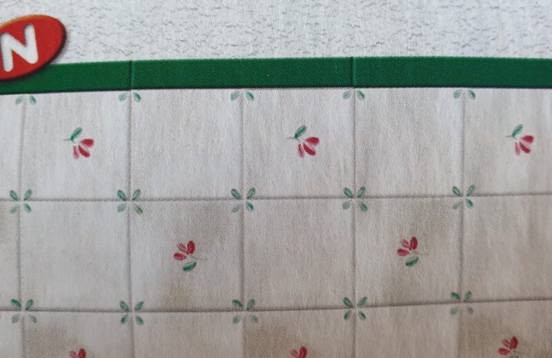 Flower tile - green wallpaper - Image 2