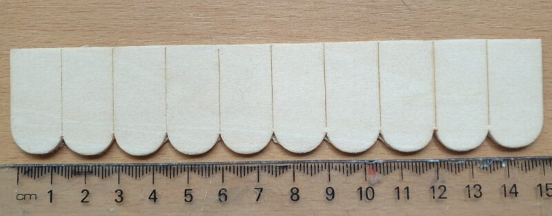 Shingles x 400 - wooden strip bundle - Image 2