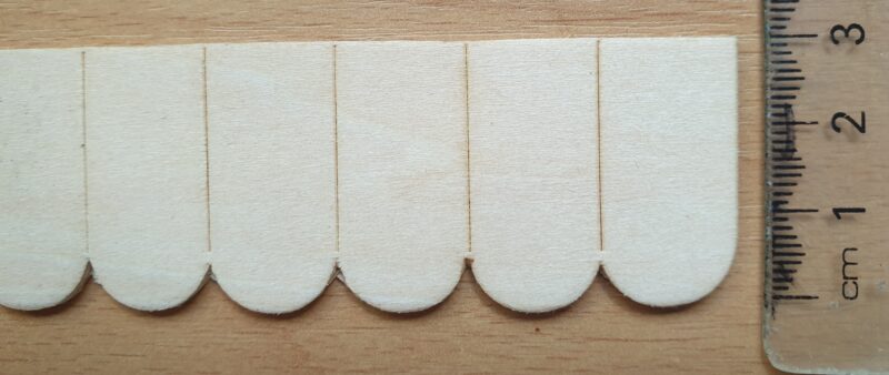 Shingles x 400 - wooden strip bundle - Image 3