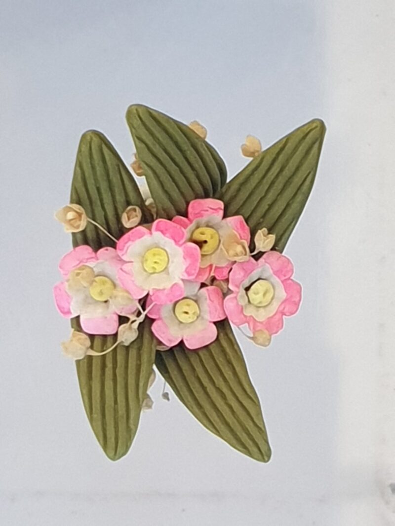 Pink flowers in vase - Image 2