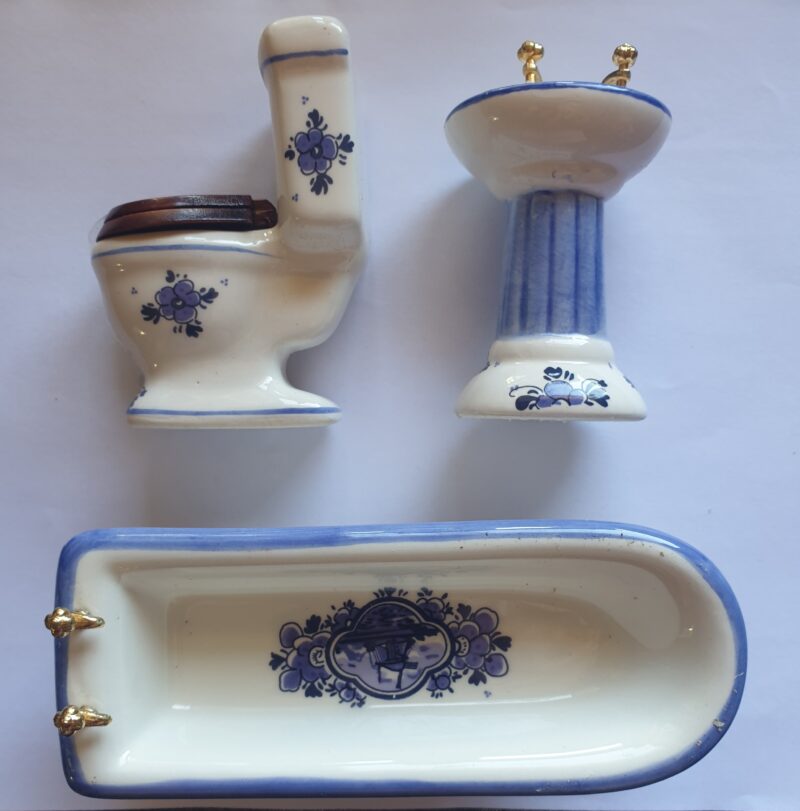 Bathroom set - blue design - Image 4
