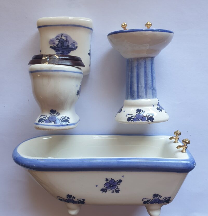 Bathroom set - blue design - Image 2