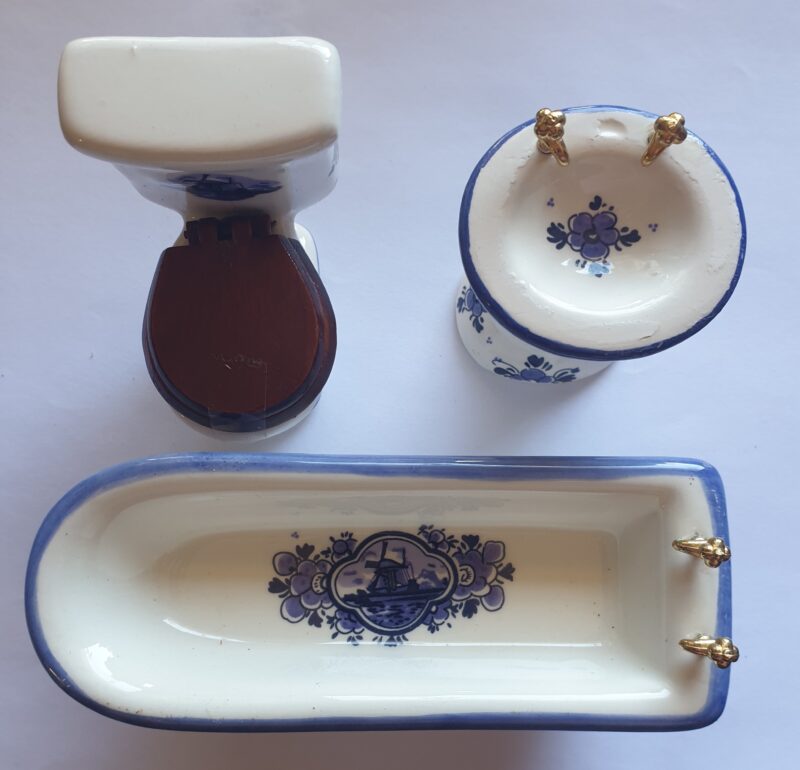 Bathroom set - blue design - Image 3