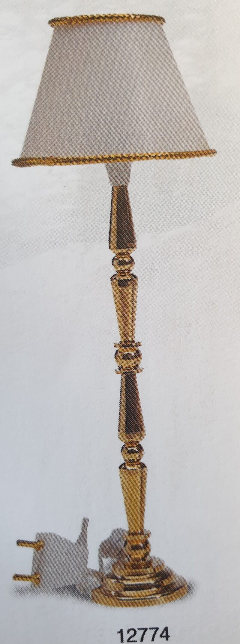 Floor lamp - gold