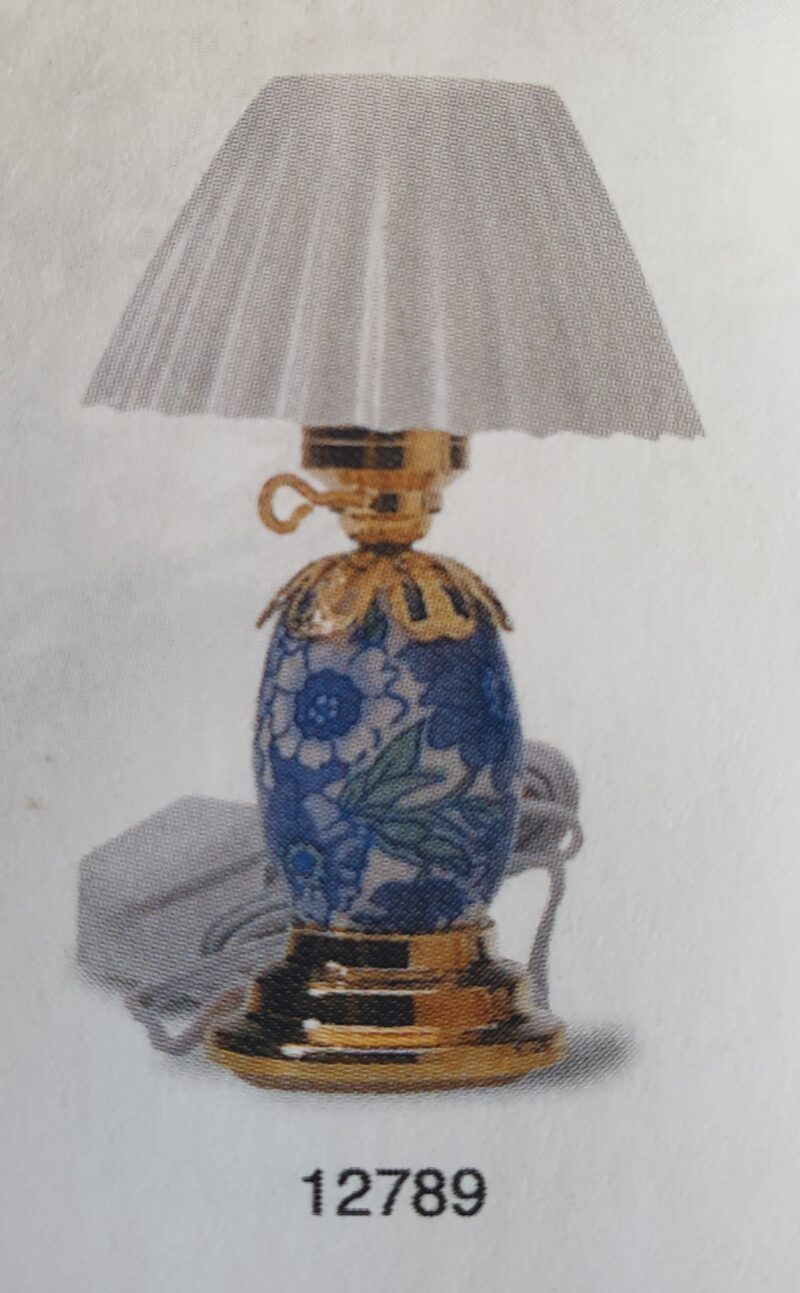 Table lamp - blue base