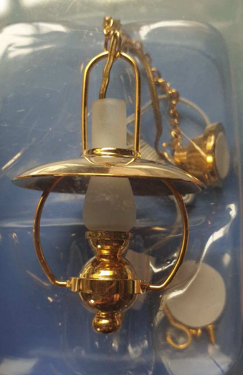 Ceiling light - modern white and gold